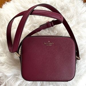Kate Spade leather 'Cammie' crossbody bag- bought new, used once.